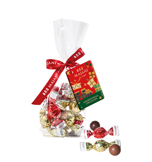Schokoladenkugeln assortiert Weihnachten